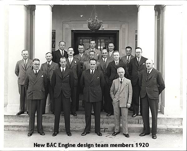 Original Team BAC Engine Department