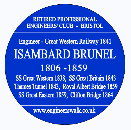 Isambard Kingdom Brunel Plaque
