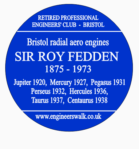 Roy Fedden Plaque