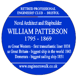 William Patterson Plaque 